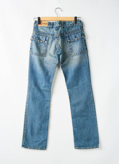 Jeans coupe slim poches bleu REPLAY femme