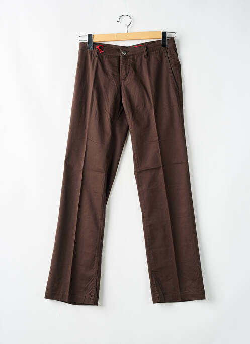 Pantalon droit marron MISS SIXTY pour femme