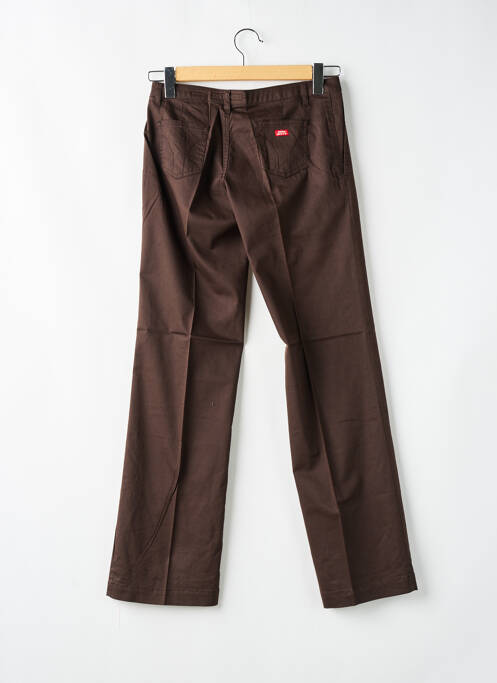 Pantalon droit marron MISS SIXTY pour femme