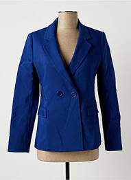 Blazer poches bleu LA FÉE ATELIER BY LA FÉE MARABOUTÉE femme