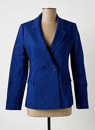 Blazer poches bleu LA FÉE ATELIER BY LA FÉE MARABOUTÉE femme