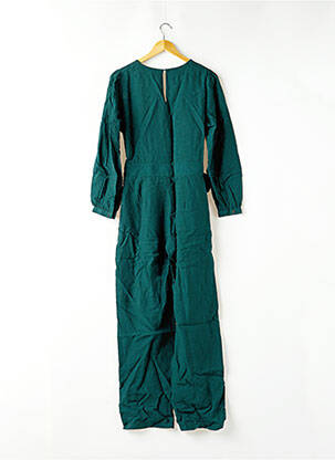 Combi-pantalon poches manches longues vert LA FÉE ATELIER BY LA FÉE MARABOUTÉE femme