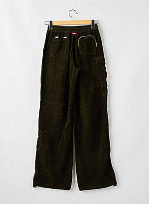 Pantalon cargo taille haute taille haute vert KILLAH femme