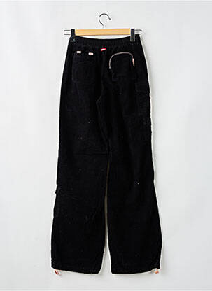 Pantalon cargo taille haute taille haute noir KILLAH femme