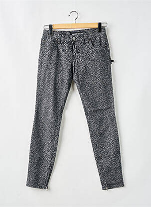 Jeans coupe slim taille basse taille basse gris MISS SIXTY femme