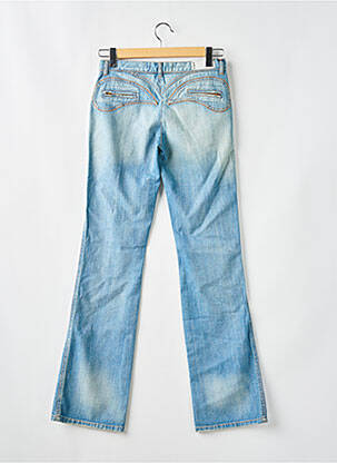 Jeans bootcut stretch taille basse bleu JUST CAVALLI femme
