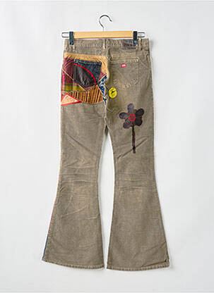 Pantalon flare stretch taille normale beige MISS SIXTY femme