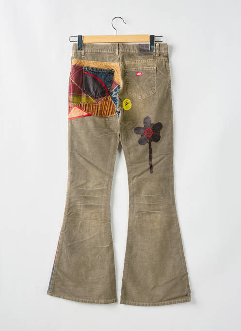 Pantalon flare beige MISS SIXTY pour femme