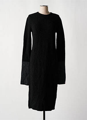 Robe pull stretch manches longues noir MISS SIXTY femme