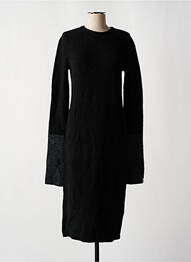 Robe pull stretch manches longues noir MISS SIXTY femme