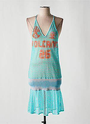 Robe mi-longue imprimé fantaisie sans manche bleu DIESEL femme