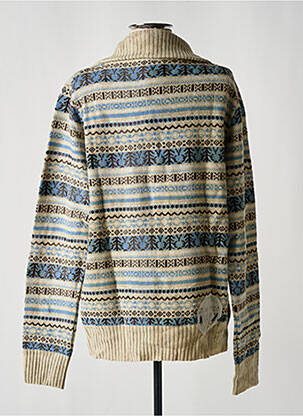 Pull col v manches longues bleu DIESEL femme