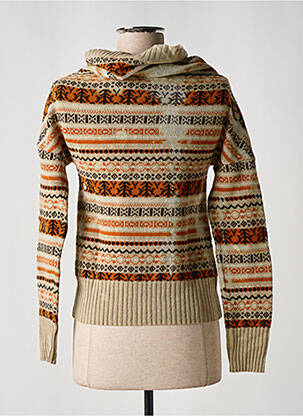 Pull stretch manches longues orange DIESEL femme