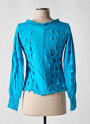 Top stretch manches longues bleu DIESEL femme