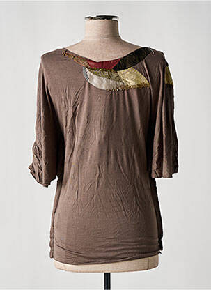 Top stretch manches courtes gris WE ARE REPLAY femme