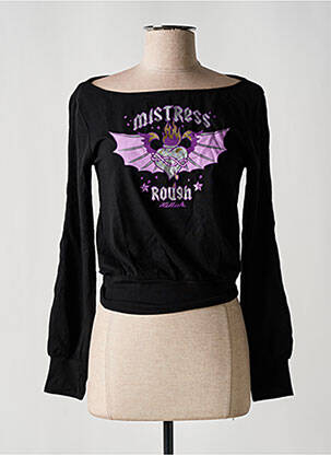 Top stretch manches longues noir KILLAH femme