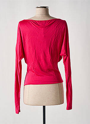 Top stretch manches longues rose MISS SIXTY femme