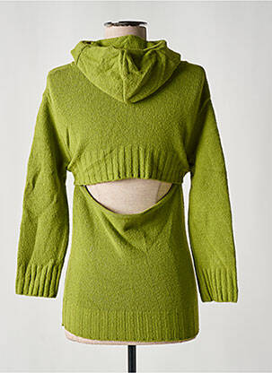 Pull coupe cintrée manches longues vert MISS SIXTY femme