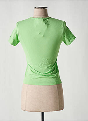 T-shirt col v manches courtes vert MISS SIXTY femme
