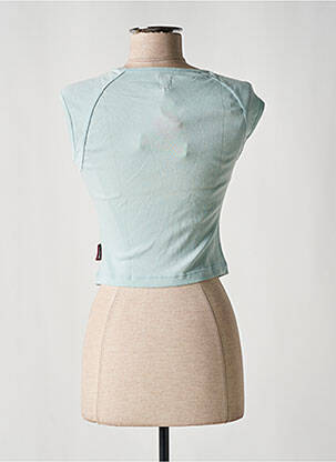 Top stretch manches courtes bleu KILLAH femme