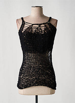 Top stretch sans manche noir MISS SIXTY femme
