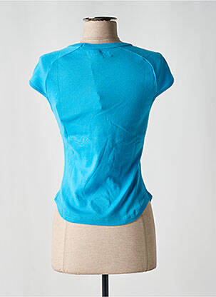 Top stretch manches courtes bleu MISS SIXTY femme
