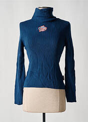 Pull col roulé bleu KILLAH pour femme seconde vue