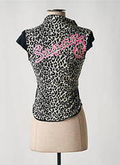 Polo noir MISS SIXTY pour femme seconde vue