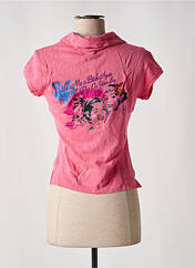 Polo rose MISS SIXTY pour femme seconde vue
