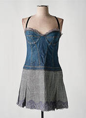 Robe courte bleu DOLCE & GABBANA pour femme seconde vue