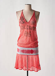 Robe mi-longue rose DIESEL pour femme seconde vue