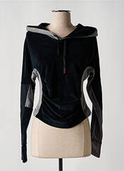 Sweat-shirt à capuche noir MISS SIXTY pour femme seconde vue