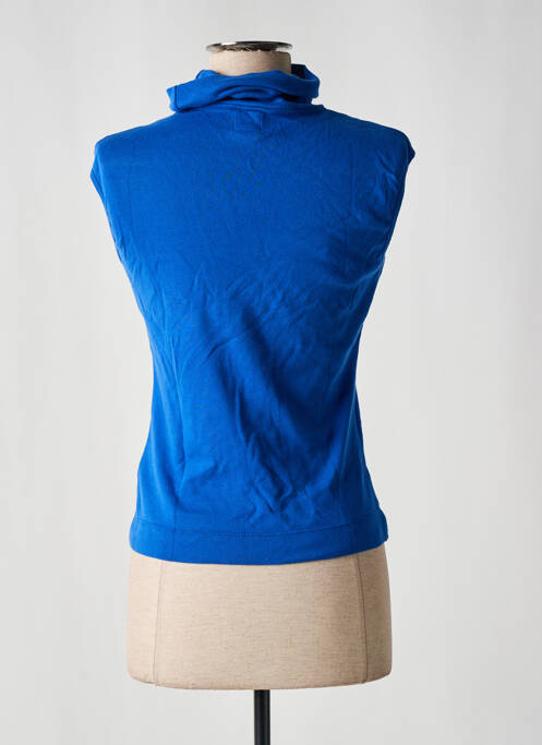 Pull col roulé bleu MISS SIXTY pour femme