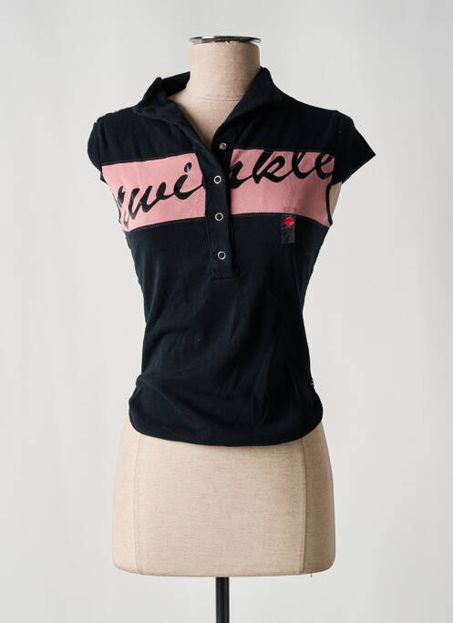 Polo noir MISS SIXTY pour femme
