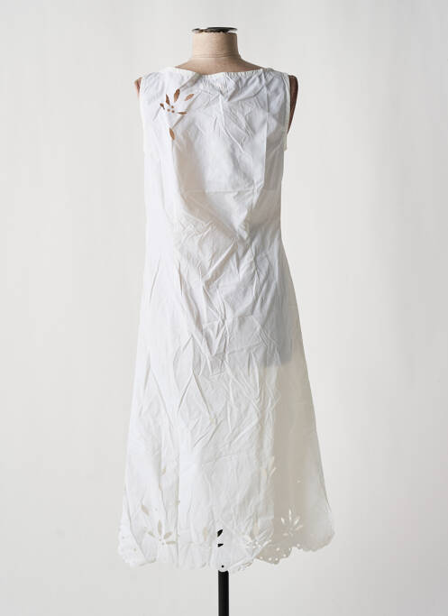 Robe mi-longue beige MISS SIXTY pour femme