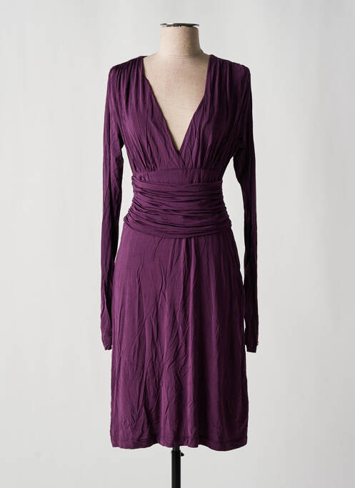Robe mi-longue violet MISS SIXTY pour femme