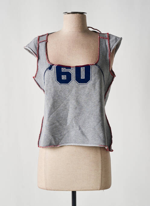Top gris MISS SIXTY pour femme