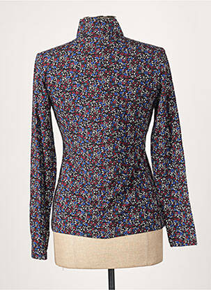 T-shirt manches longues manches longues bleu LA FEE MARABOUTEE femme