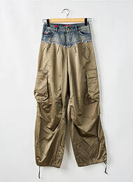 Pantalon cargo coupe droite bleu MISS SIXTY femme