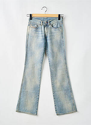 Jeans coupe droite poches bleu DIESEL femme