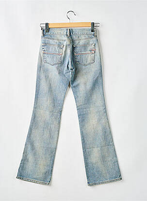 Jeans coupe droite poches bleu DIESEL femme