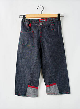 Pantacourt coupe droite bleu KILLAH femme