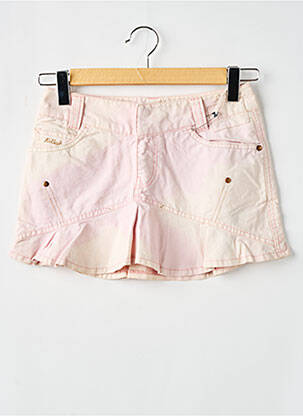Jupe courte poches rose KILLAH femme