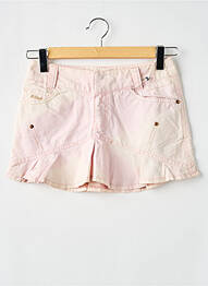 Jupe courte poches rose KILLAH femme