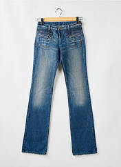 Jeans coupe droite bleu DIESEL pour femme seconde vue