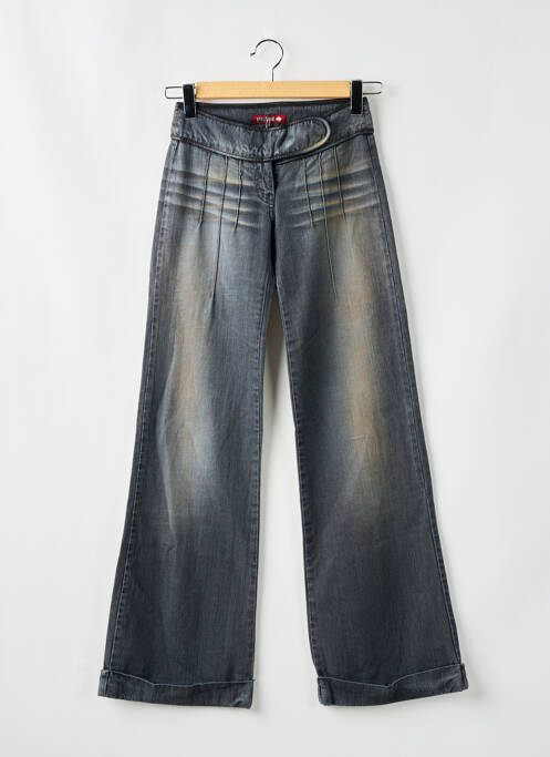 Jean coupe flare gris KILLAH pour femme