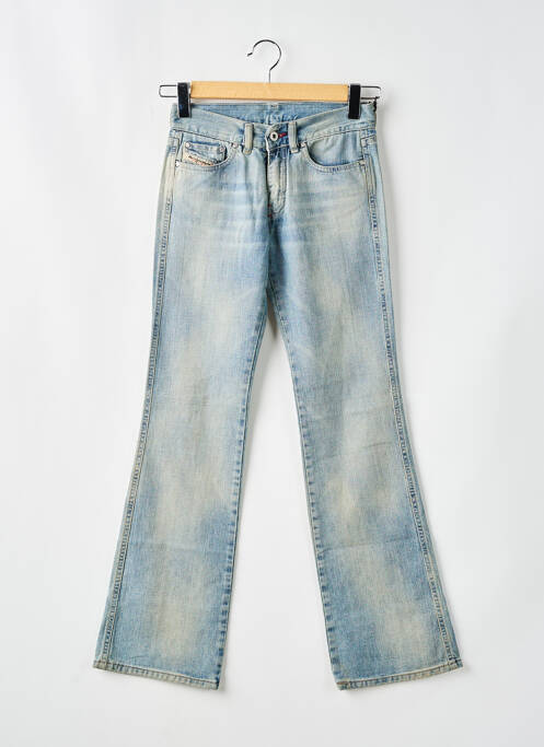 Jeans coupe droite bleu DIESEL pour femme