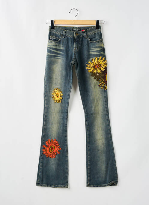 Jeans coupe droite bleu MISS SIXTY pour femme