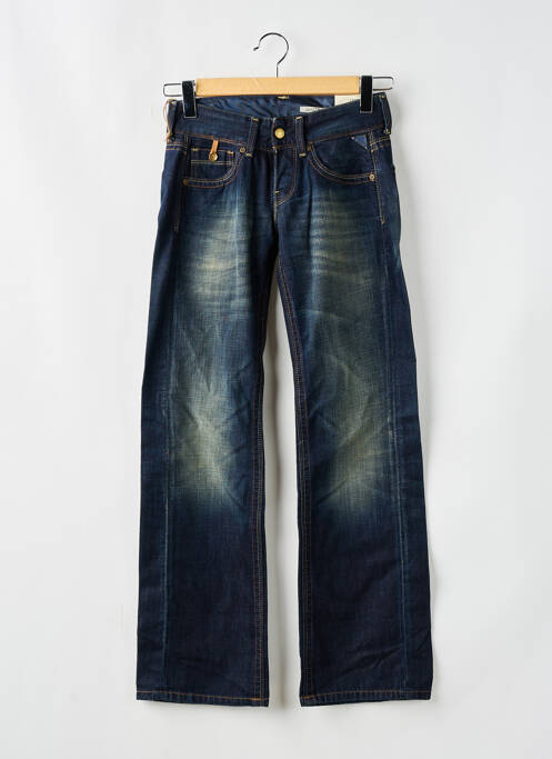 Jeans coupe droite bleu REPLAY pour femme
