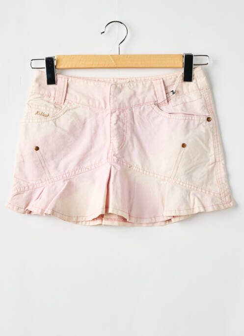 Jupe courte rose KILLAH pour femme